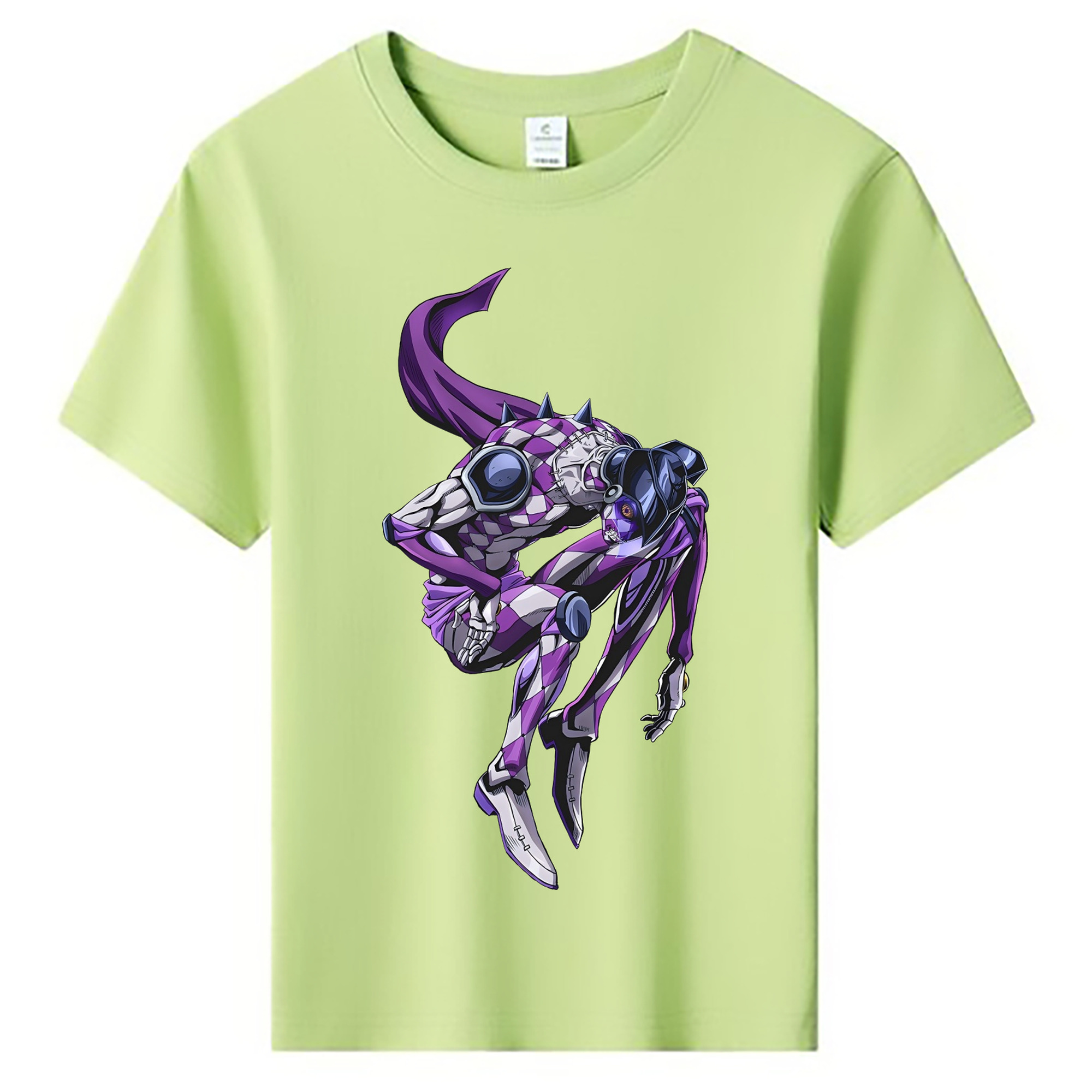 （画像用） ジョジョの奇妙な冒険 パンナコッタ?フー JoJo's Bizarre Adventure Pannacotta Fugo 綿100％キッズTシャツ（フロントプリント）